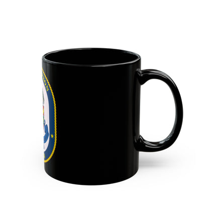 USS Simpson (U.S. Navy) Black Coffee Mug-The Sticker Space