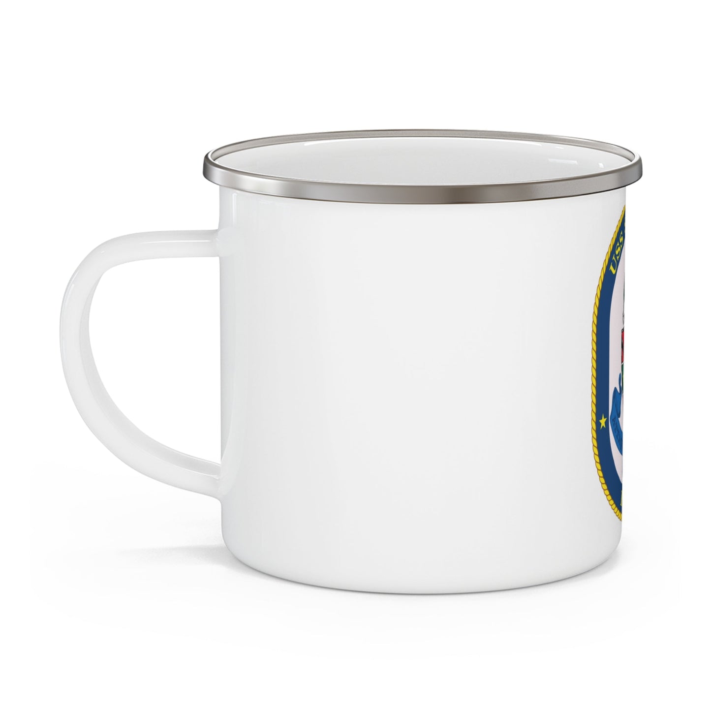 USS Simpson (U.S. Navy) Enamel Mug 12oz-12oz-The Sticker Space