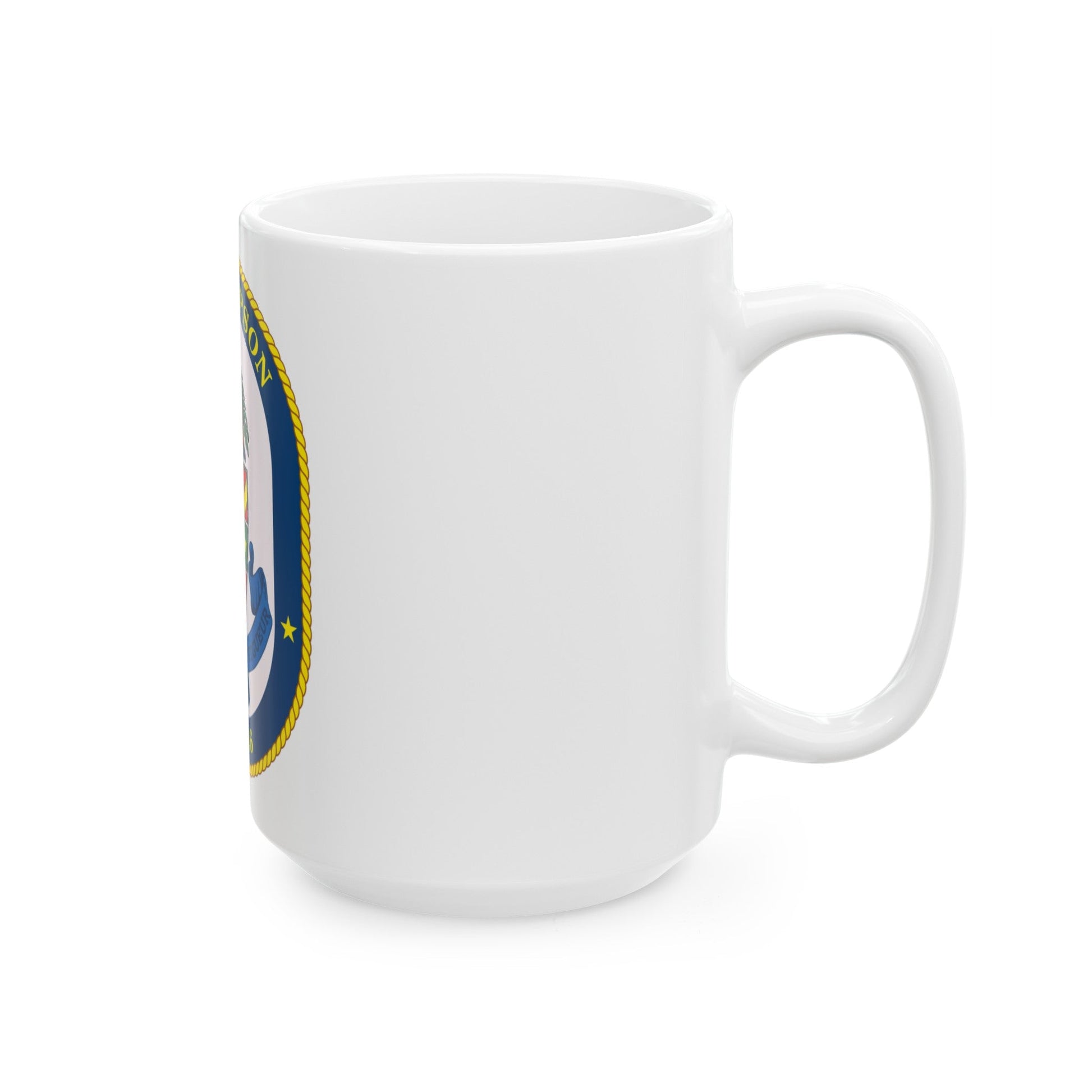 USS Simpson (U.S. Navy) White Coffee Mug-The Sticker Space