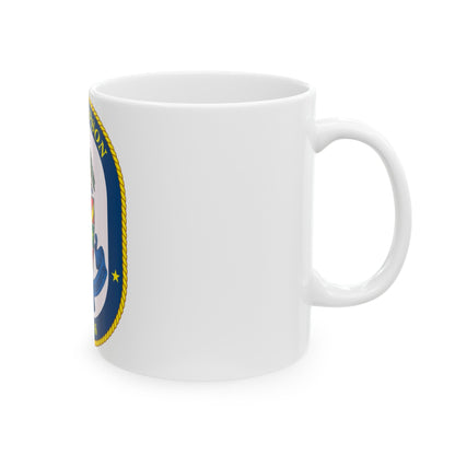 USS Simpson (U.S. Navy) White Coffee Mug-The Sticker Space