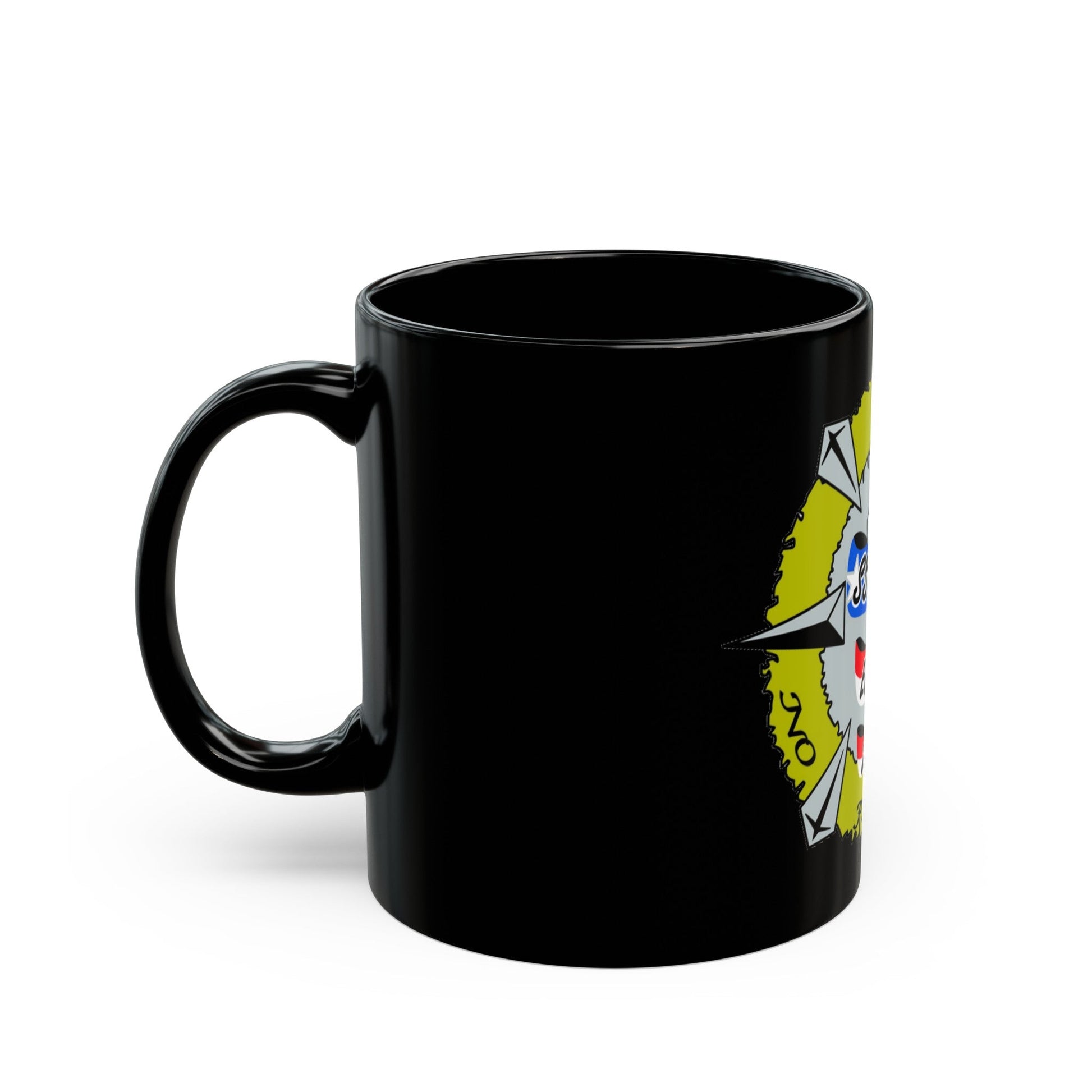 USS Springfield SSN 761 (U.S. Navy) Black Coffee Mug-The Sticker Space