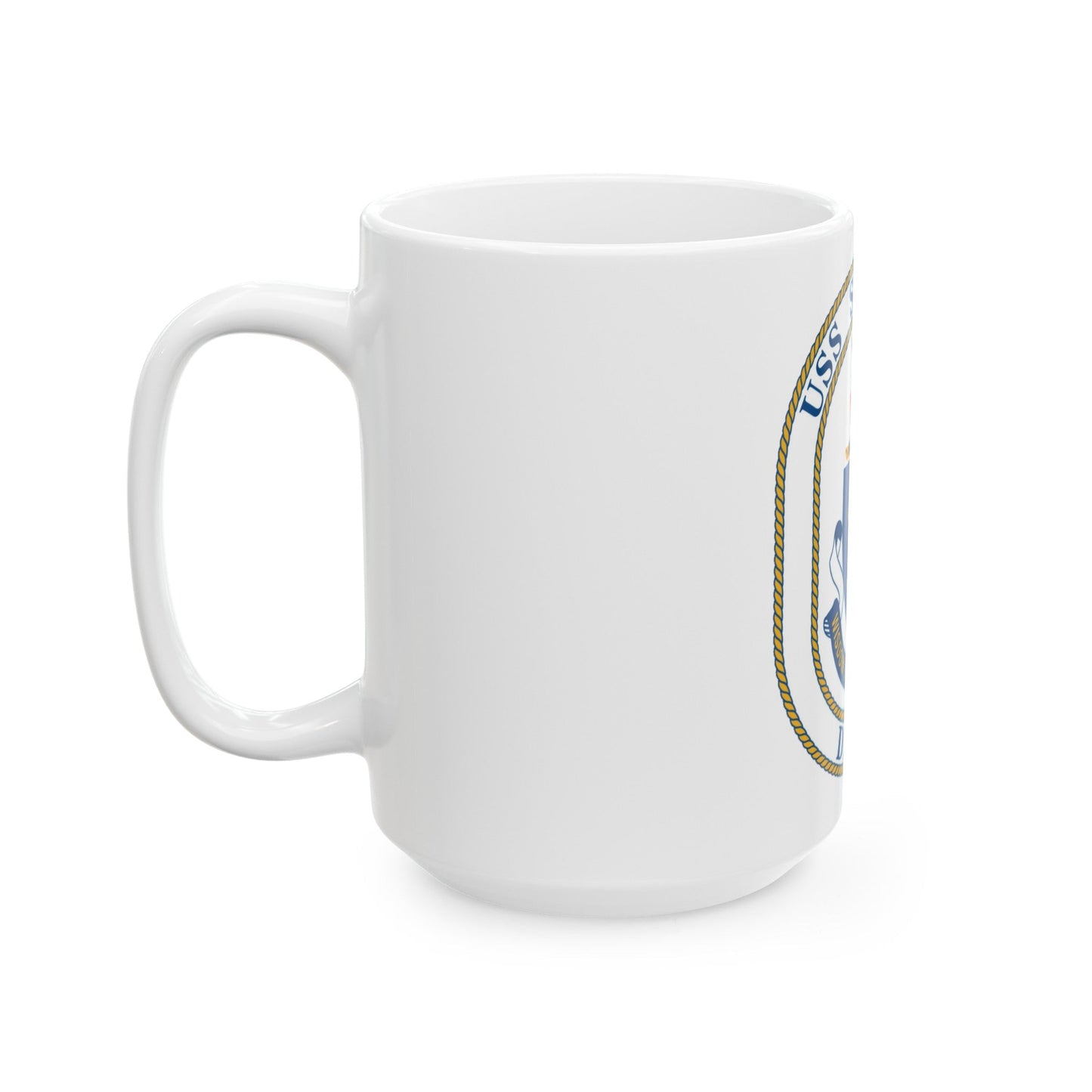 USS Spruance DD 963 (U.S. Navy) White Coffee Mug-The Sticker Space