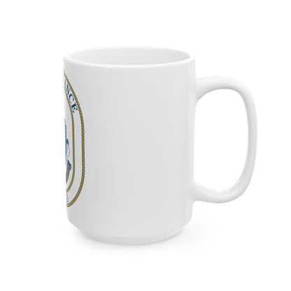 USS Spruance DD 963 (U.S. Navy) White Coffee Mug-The Sticker Space