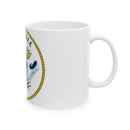 USS Squall PC7 (U.S. Navy) White Coffee Mug-The Sticker Space