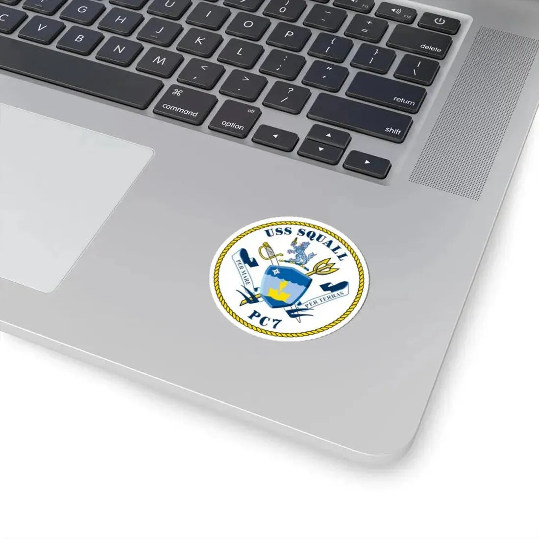 USS Squall PC7 (U.S. Navy) STICKER Vinyl Kiss-Cut Decal - The Sticker Space