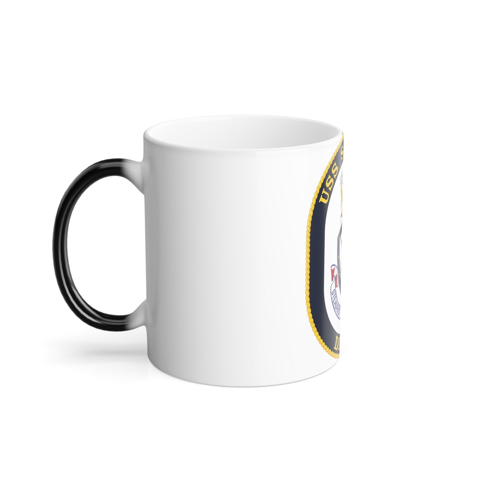 USS Stethem DDG 63 Crest (U.S. Navy) Color Changing Mug 11oz-11oz-The Sticker Space