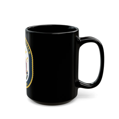 USS Stockdale COA (U.S. Navy) Black Coffee Mug-The Sticker Space