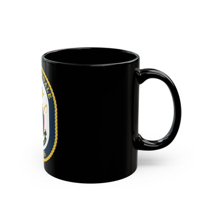 USS Stockdale COA (U.S. Navy) Black Coffee Mug-The Sticker Space