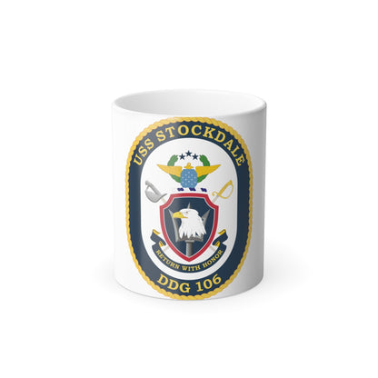 USS Stockdale COA (U.S. Navy) Color Changing Mug 11oz-11oz-The Sticker Space