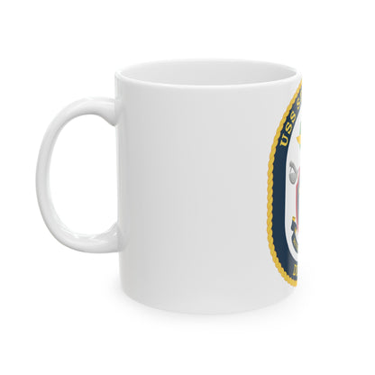 USS Stockdale COA (U.S. Navy) White Coffee Mug-The Sticker Space