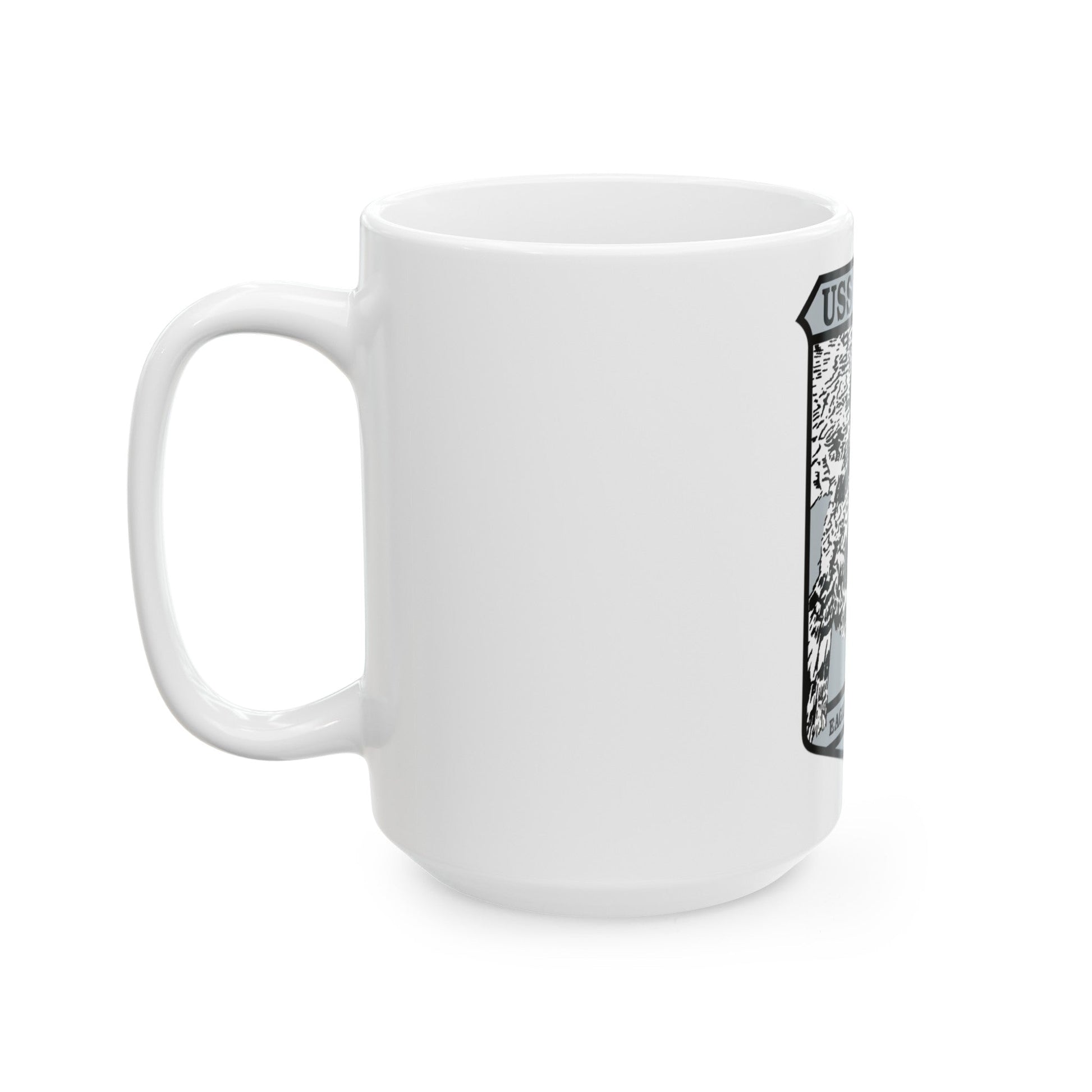 USS Tarawa Eagle Of The Sea LHA 1 BIN 1224 (U.S. Navy) White Coffee Mug-The Sticker Space