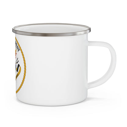 USS Tempest PC 2 (U.S. Navy) Enamel Mug 12oz-12oz-The Sticker Space