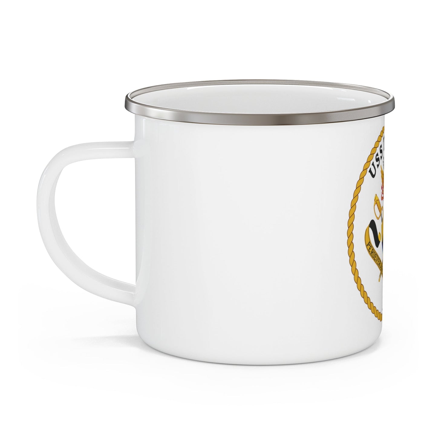 USS Tempest PC 2 (U.S. Navy) Enamel Mug 12oz-12oz-The Sticker Space