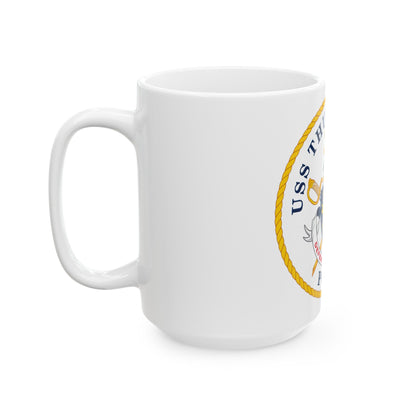 USS Thunderbolt PC 12 (U.S. Navy) White Coffee Mug-The Sticker Space