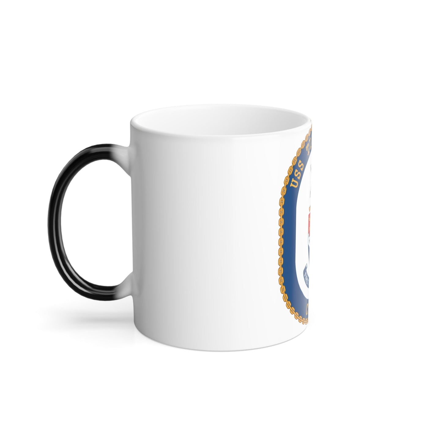 USS Ticonderoga (U.S. Navy) Color Changing Mug 11oz-11oz-The Sticker Space