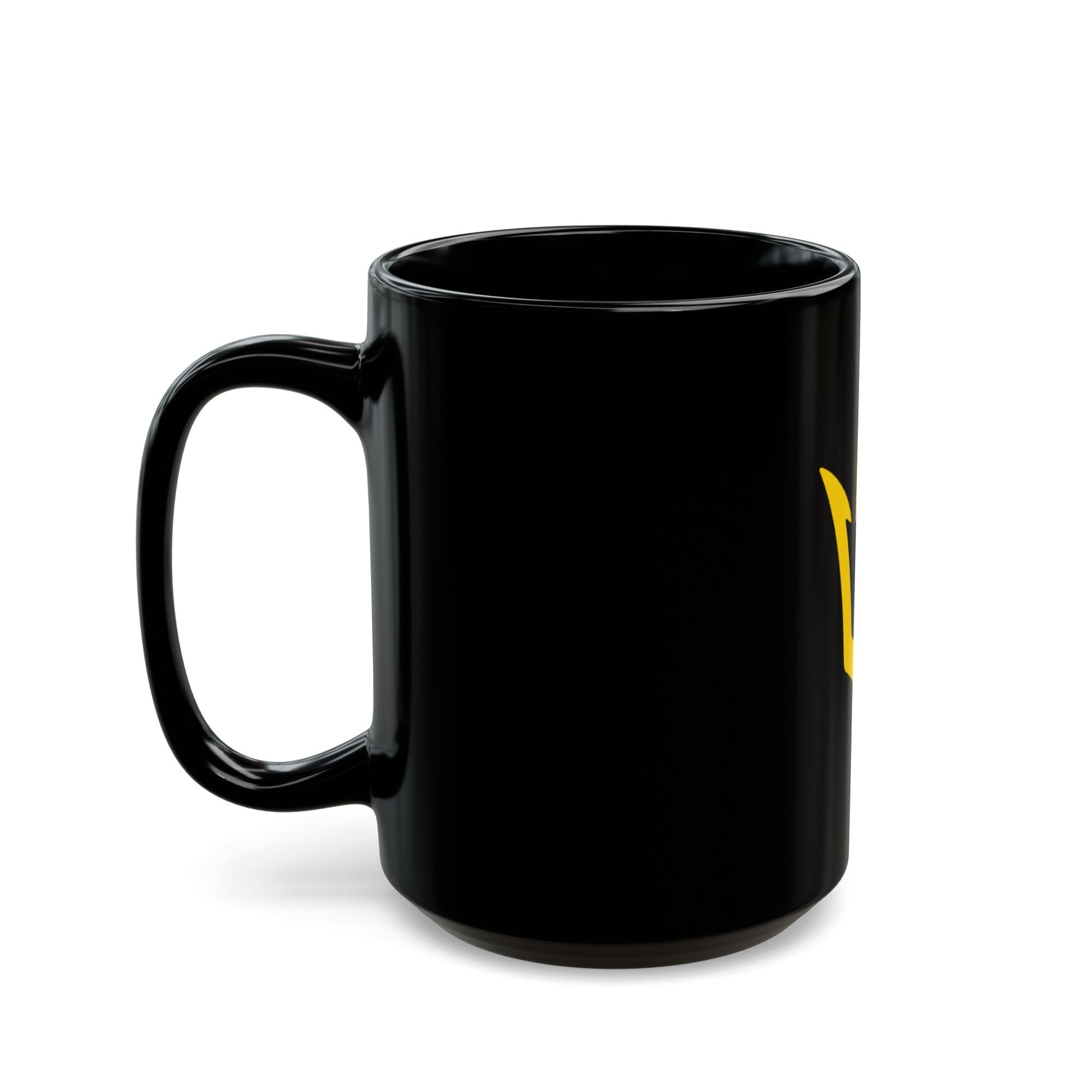 USS TRIPOLI TRIDENT (U.S. Navy) Black Coffee Mug-The Sticker Space