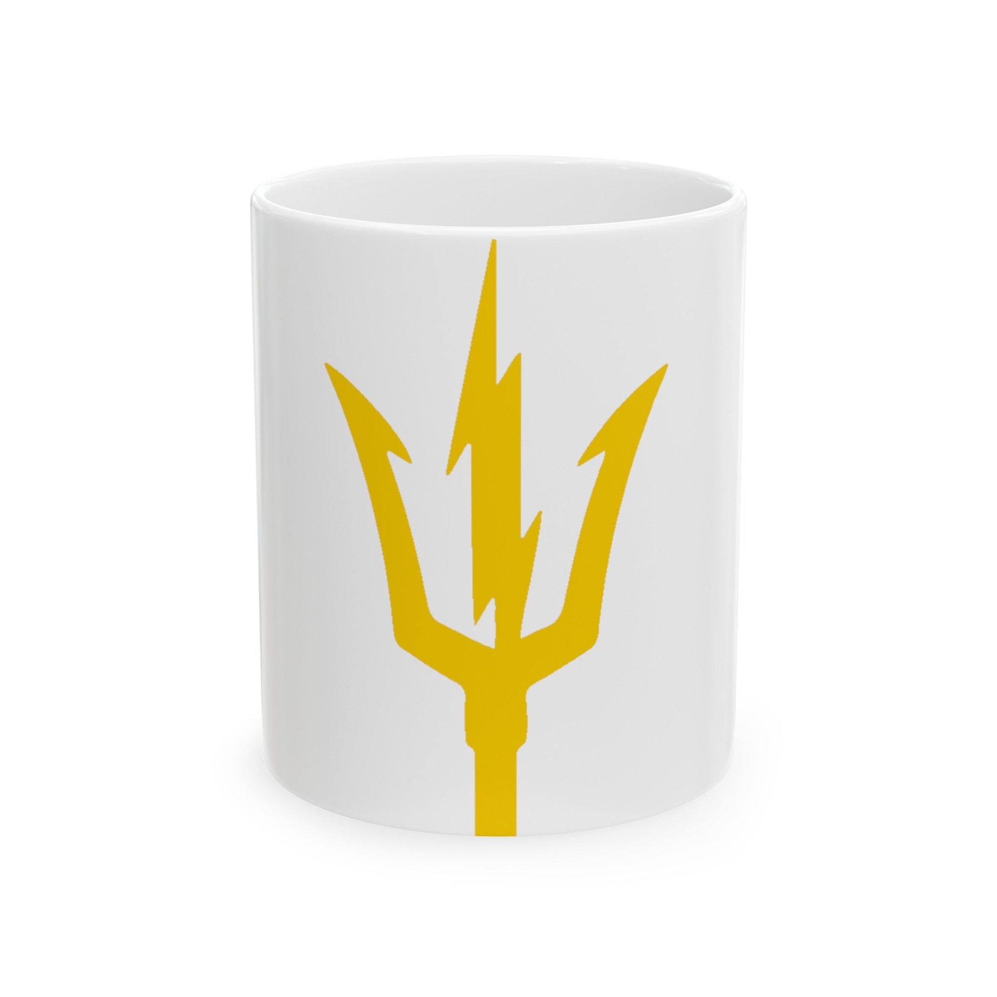 USS TRIPOLI TRIDENT (U.S. Navy) White Coffee Mug-11oz-The Sticker Space