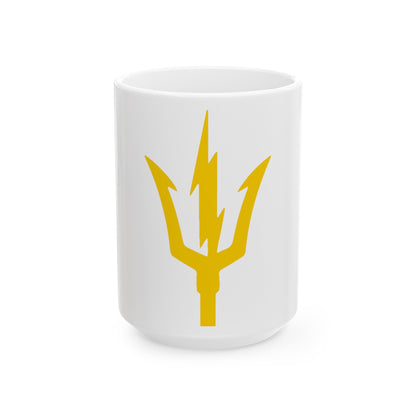 USS TRIPOLI TRIDENT (U.S. Navy) White Coffee Mug-15oz-The Sticker Space