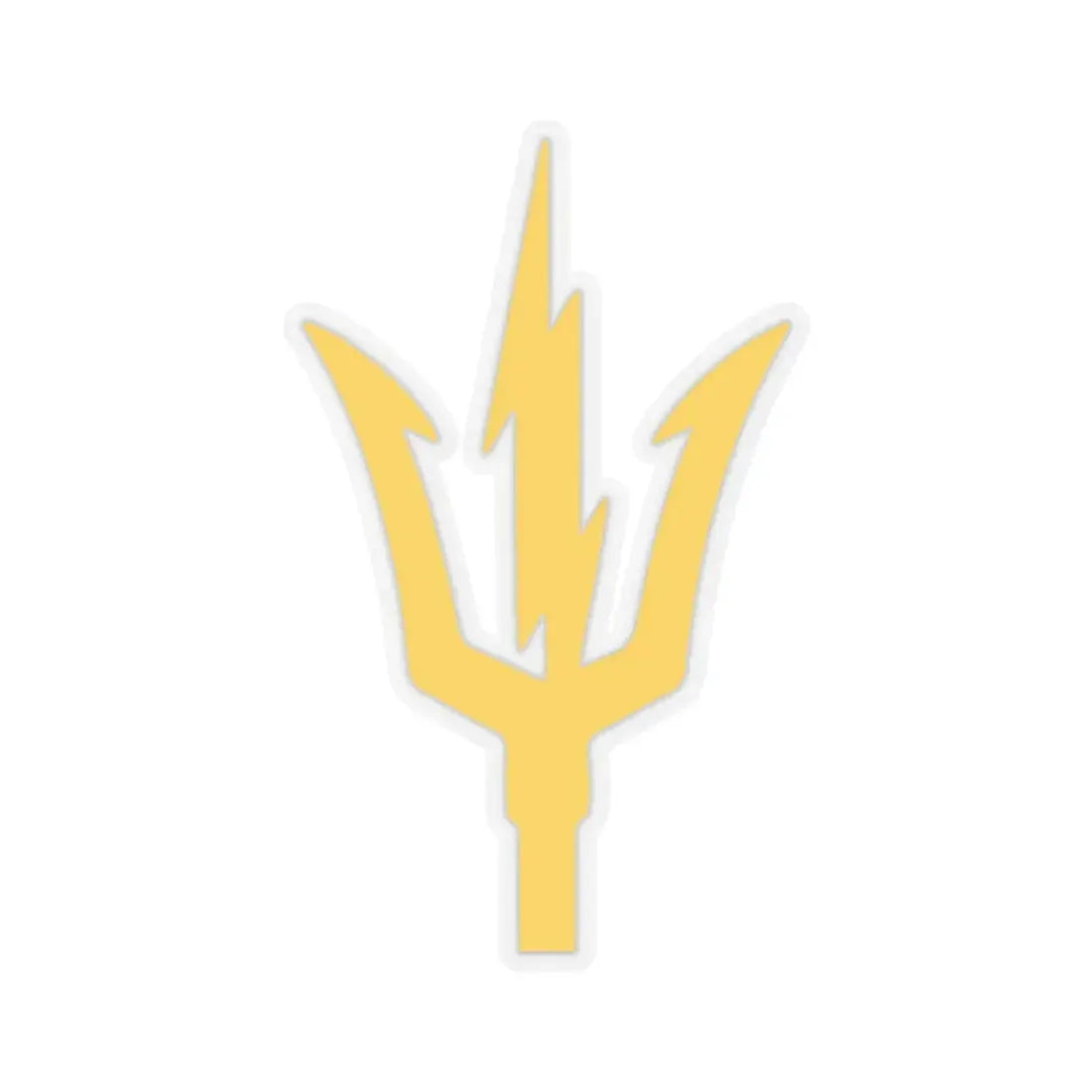 USS TRIPOLI TRIDENT (U.S. Navy) STICKER Vinyl Kiss-Cut Decal 2 Inch Transparent - The Sticker Space