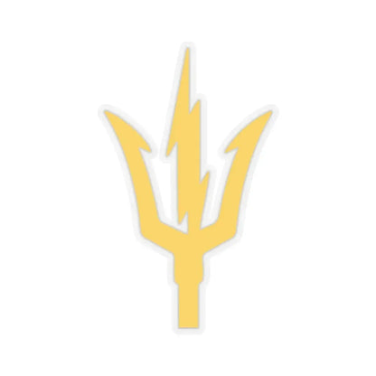 USS TRIPOLI TRIDENT (U.S. Navy) STICKER Vinyl Kiss-Cut Decal 2 Inch Transparent - The Sticker Space