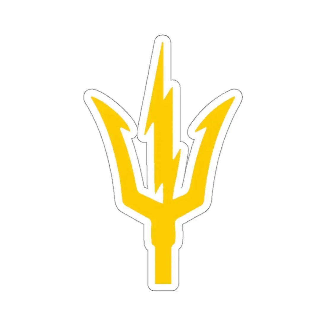 USS TRIPOLI TRIDENT (U.S. Navy) STICKER Vinyl Kiss-Cut Decal 3 Inch White - The Sticker Space