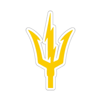 USS TRIPOLI TRIDENT (U.S. Navy) STICKER Vinyl Kiss-Cut Decal 3 Inch White - The Sticker Space