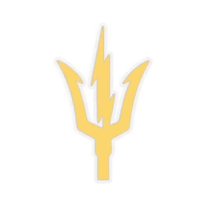 USS TRIPOLI TRIDENT (U.S. Navy) STICKER Vinyl Kiss-Cut Decal 4 Inch Transparent - The Sticker Space