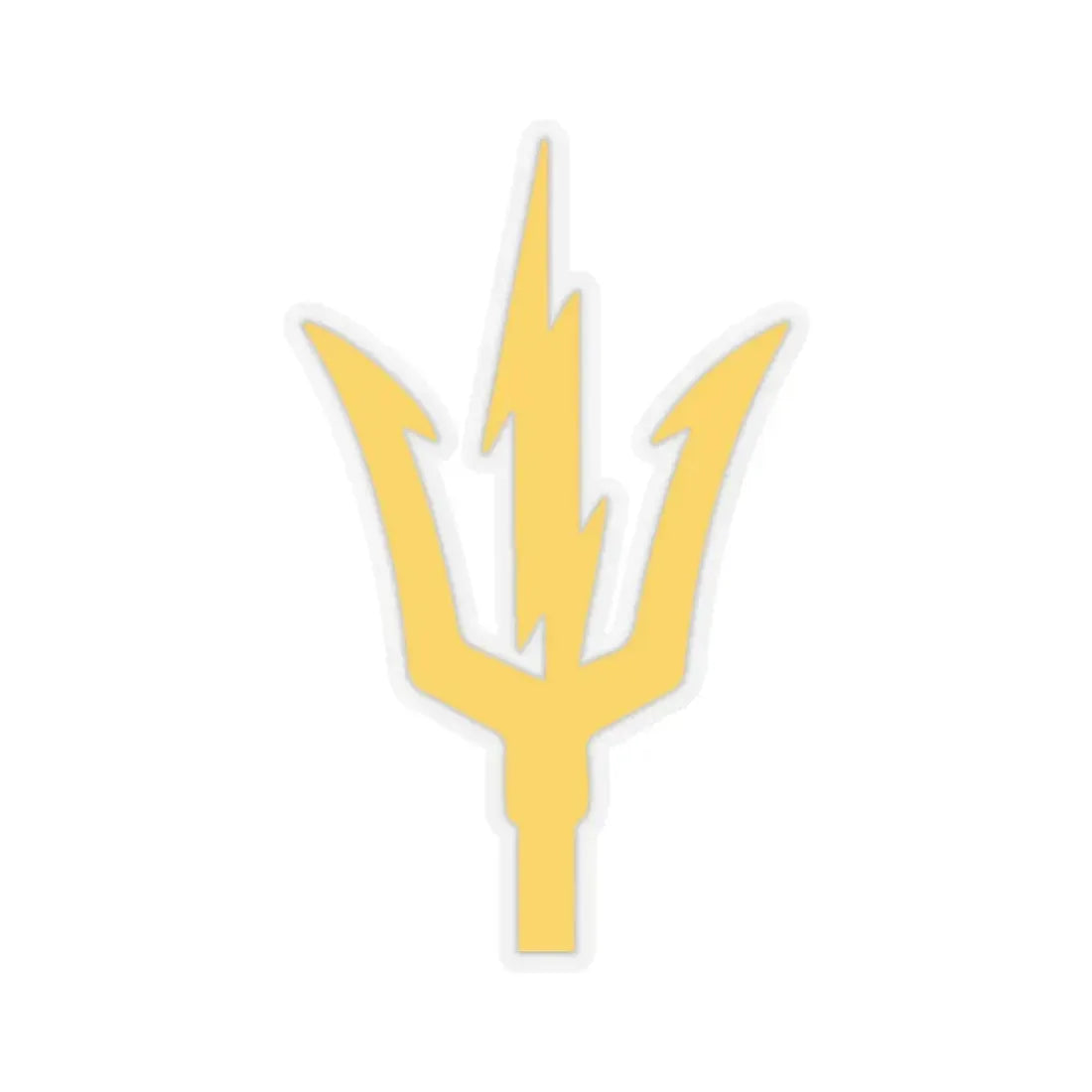 USS TRIPOLI TRIDENT (U.S. Navy) STICKER Vinyl Kiss-Cut Decal 6 Inch Transparent - The Sticker Space