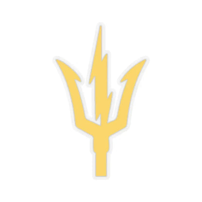 USS TRIPOLI TRIDENT (U.S. Navy) STICKER Vinyl Kiss-Cut Decal 6 Inch Transparent - The Sticker Space