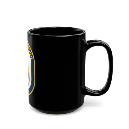 USS Underwood FFG 36 v2 (U.S. Navy) Black Coffee Mug-The Sticker Space
