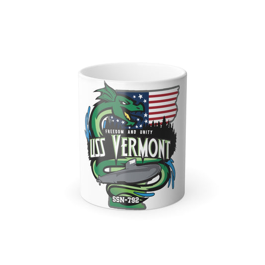 USS Vermont SSN 7921 (U.S. Navy) Color Changing Mug 11oz-11oz-The Sticker Space