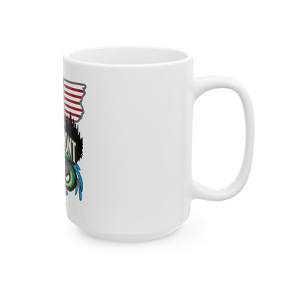 USS Vermont SSN 7921 (U.S. Navy) White Coffee Mug-The Sticker Space