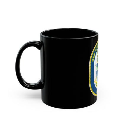 USS Whidbey Island LSD 41 (U.S. Navy) Black Coffee Mug-The Sticker Space