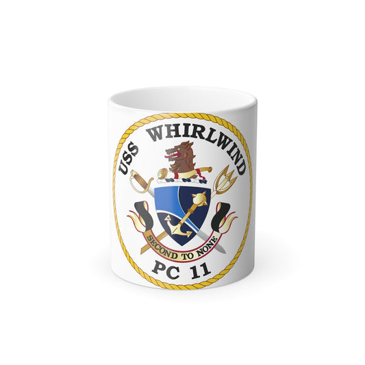 USS Whirlwind PC 11 (U.S. Navy) Color Changing Mug 11oz-11oz-The Sticker Space