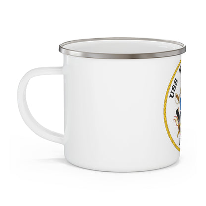 USS Whirlwind PC 11 (U.S. Navy) Enamel Mug 12oz-12oz-The Sticker Space