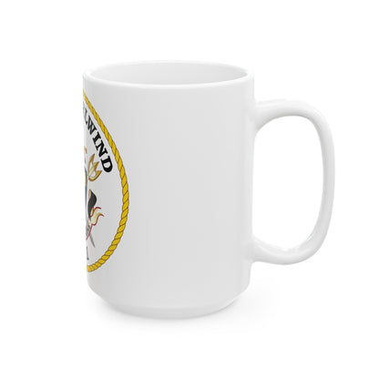 USS Whirlwind PC 11 (U.S. Navy) White Coffee Mug-The Sticker Space