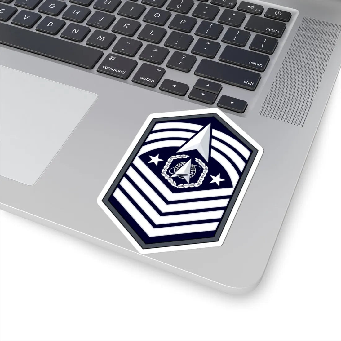 USSF CMSSF Flat (United States) (Military Rank) STICKER Vinyl Kiss-Cut Decal - The Sticker Space