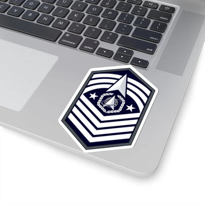 USSF CMSSF Flat (United States) (Military Rank) STICKER Vinyl Kiss-Cut Decal - The Sticker Space