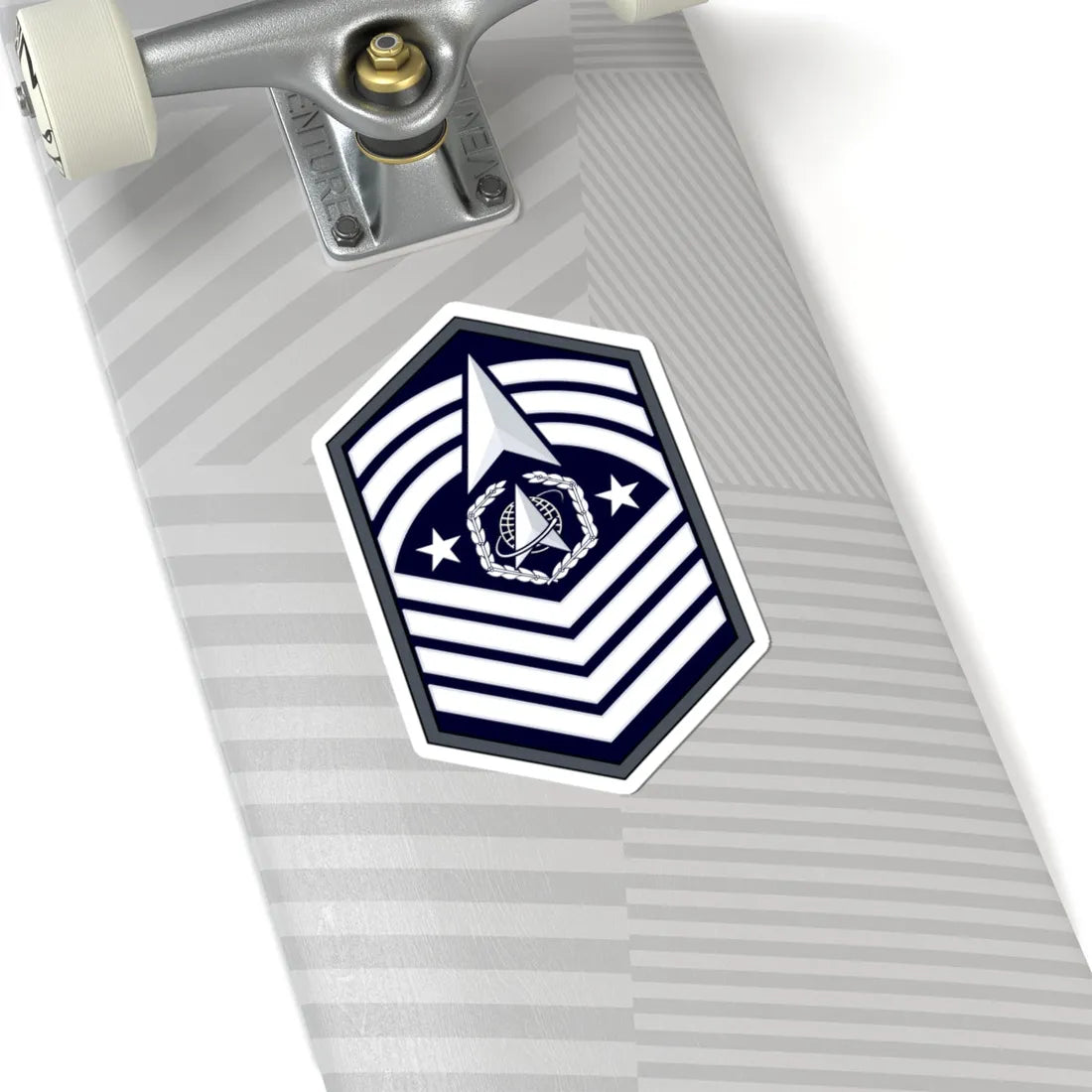 USSF CMSSF Flat (United States) (Military Rank) STICKER Vinyl Kiss-Cut Decal - The Sticker Space