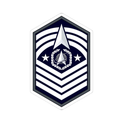 USSF CMSSF Flat (United States) (Military Rank) STICKER Vinyl Kiss-Cut Decal - The Sticker Space