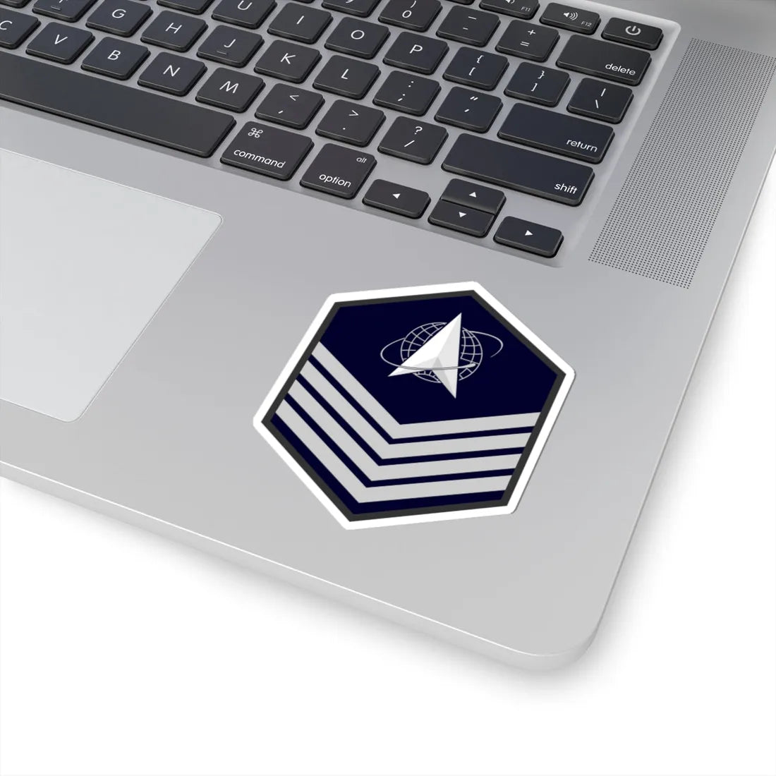 USSF E 6 (United States) (Military Rank) STICKER Vinyl Kiss-Cut Decal - The Sticker Space