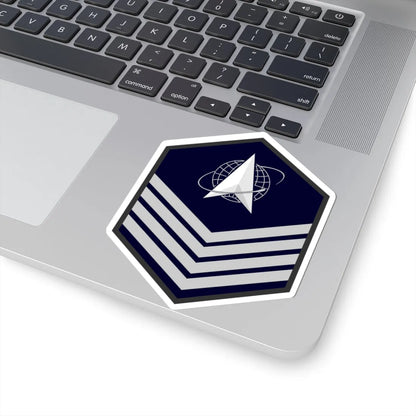 USSF E 6 (United States) (Military Rank) STICKER Vinyl Kiss-Cut Decal - The Sticker Space