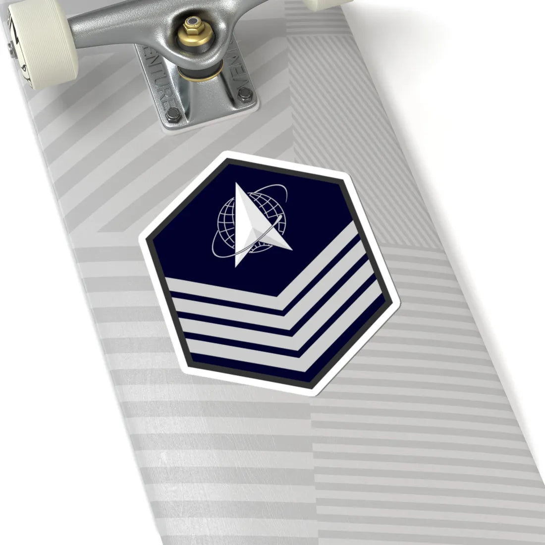 USSF E 6 (United States) (Military Rank) STICKER Vinyl Kiss-Cut Decal - The Sticker Space