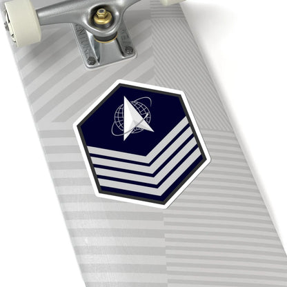 USSF E 6 (United States) (Military Rank) STICKER Vinyl Kiss-Cut Decal - The Sticker Space