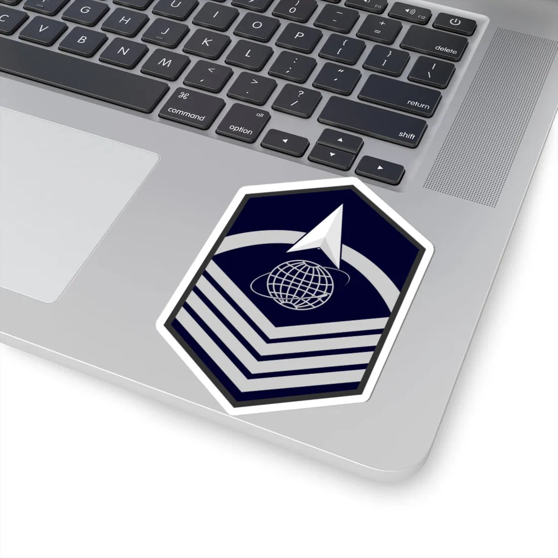 USSF E 7 (United States) (Military Rank) STICKER Vinyl Kiss-Cut Decal - The Sticker Space