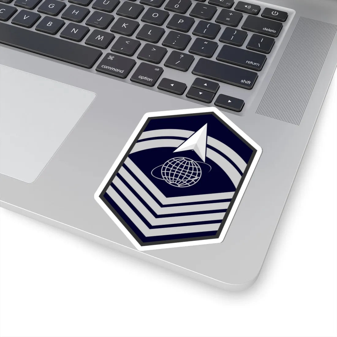 USSF E 8 (United States) (Military Rank) STICKER Vinyl Kiss-Cut Decal - The Sticker Space