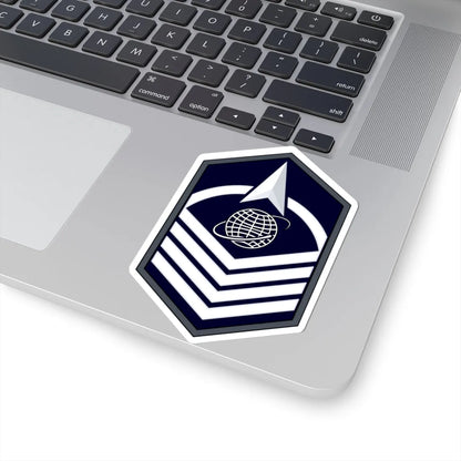 USSF MSgt Flat (United States) (Military Rank) STICKER Vinyl Kiss-Cut Decal - The Sticker Space
