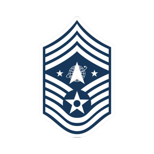 USSF SEASF (United States) (Military Rank) STICKER Vinyl Kiss-Cut Decal 2 Inch White - The Sticker Space