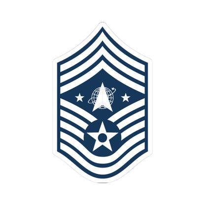 USSF SEASF (United States) (Military Rank) STICKER Vinyl Kiss-Cut Decal 3 Inch White - The Sticker Space