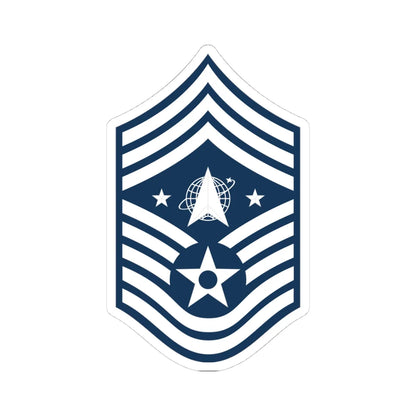 USSF SEASF (United States) (Military Rank) STICKER Vinyl Kiss-Cut Decal 4 Inch White - The Sticker Space